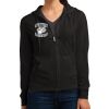 Women's Fitted Jersey Full Zip Hoodie Thumbnail